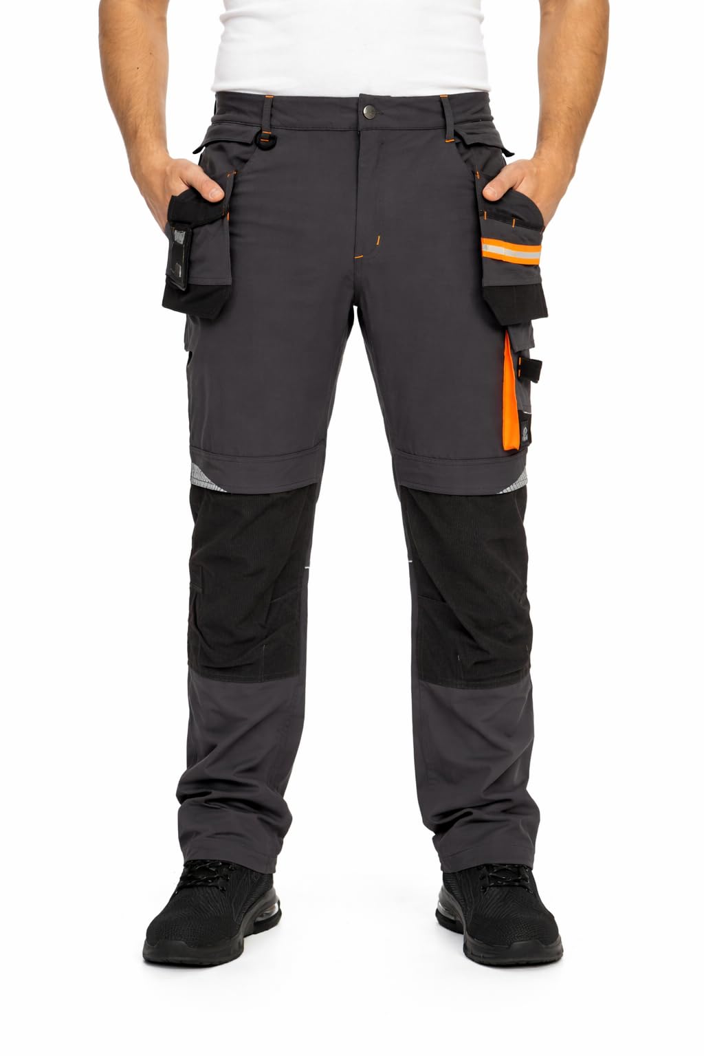 BWOLF Vector Pantalon De Travail pour Homme – Short De Travail Robuste Et Flexible 90% Nylon 10% Élasthanne – Léger, Extensible, Multipoches
