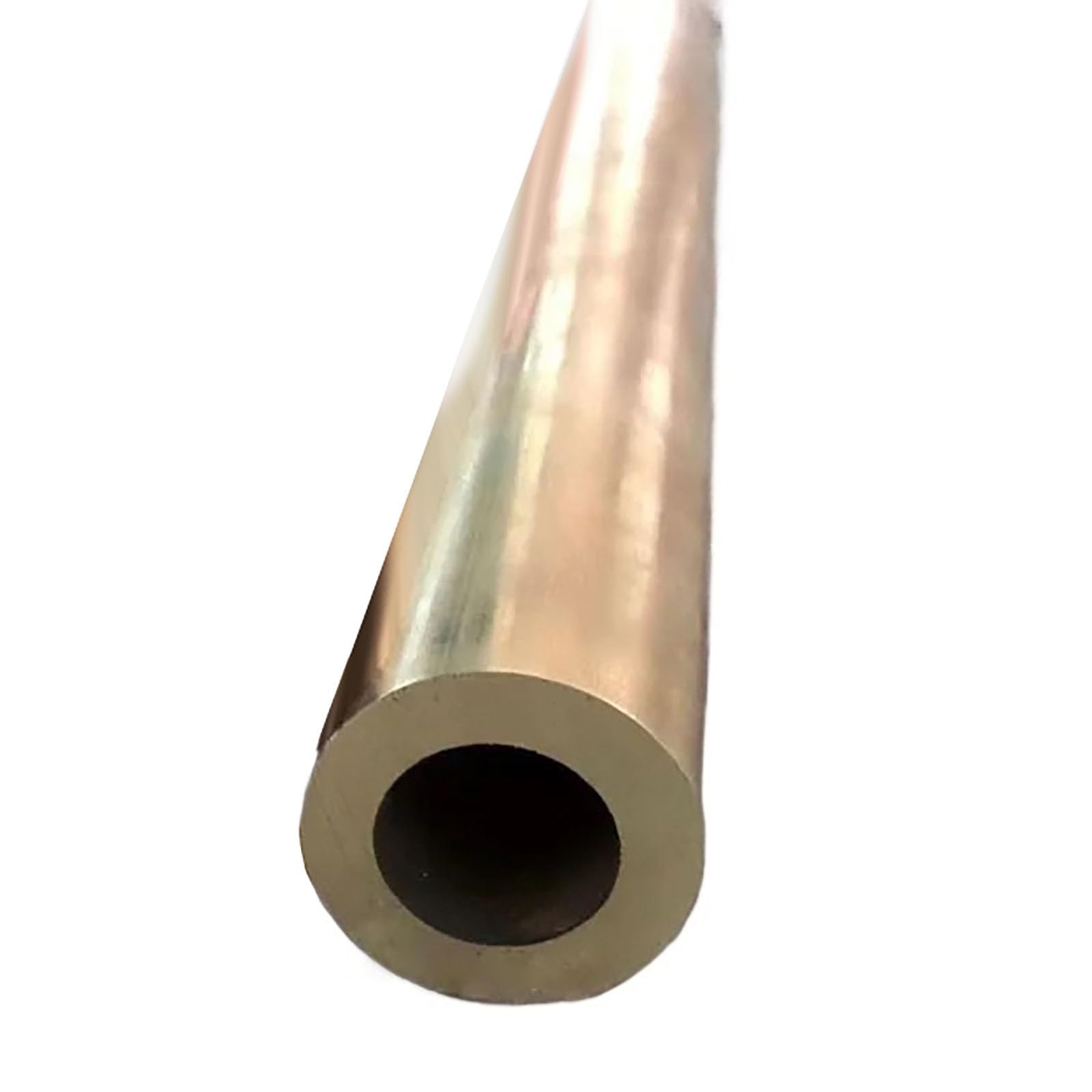 Tube en laiton robuste à paroi épaisse, résistant aux hautes pressions, grand diamètre de 5 mm à 50 mm Creux(OD 10 x ID 6mm 49cm)