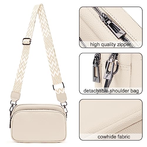 image for TIAASTAP Crossbody Bags for Women - Leather Handbags & Shoulder Bags w
