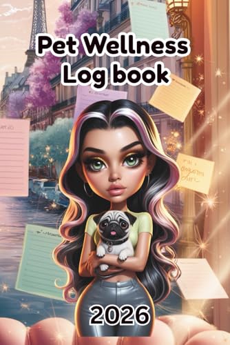 Pet Wellness Log Book 2025/26: A Complete record of your pet's he...