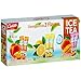 Castello since 1907 Instant Eistee Pulver Zuckerfrei | 3er-Pack mit 3 Sorten: Pfirsich, Zitrone & Mango | 36 Sticks für 18 Liter | Zero Kalorien | Ohne Aspartam