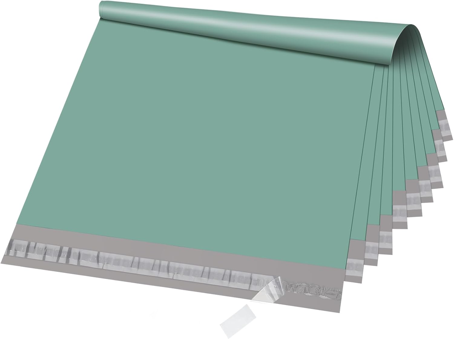 Metronic Poly Mailers 12x15.5 100Pack, Medium Size Shipping Bags for Clothing, Strong Self-Seal Mailers Poly Bags Shipping Envelopes, Thick Mailing Bags Package Bags for Small Business Packing, Green
