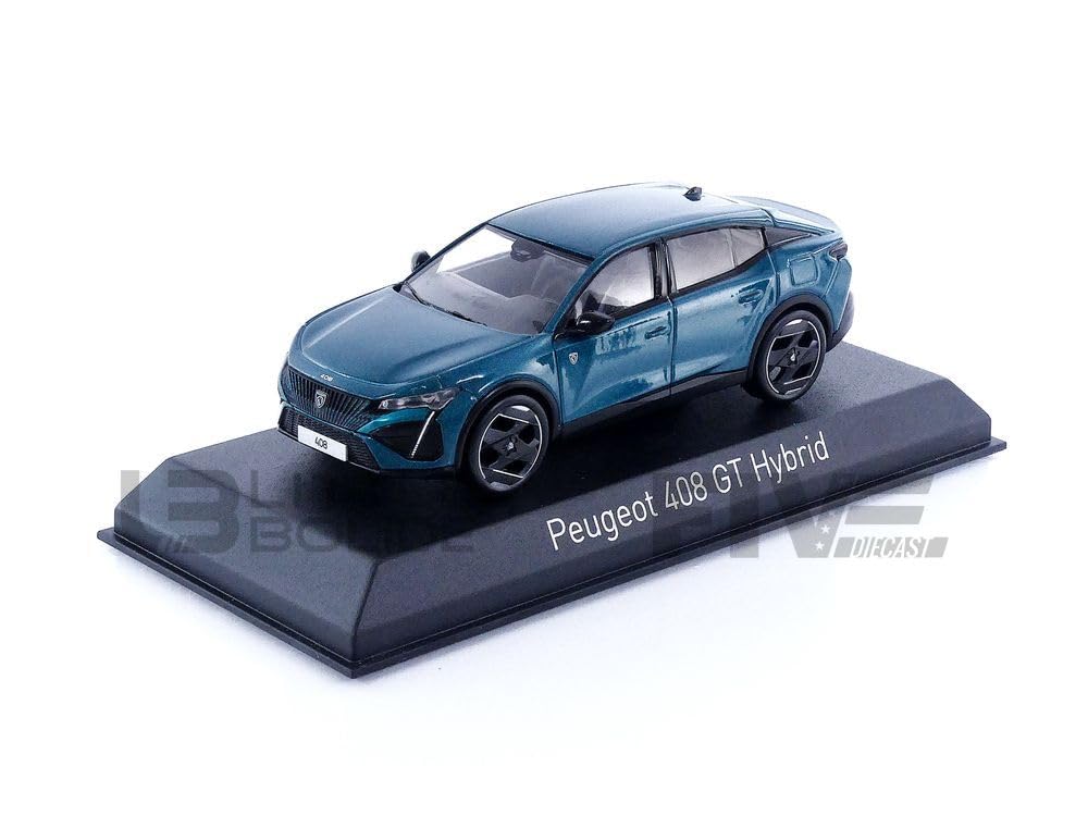 NOREV Peugeot 408 GT Hybrid 2023 Obsession Blue 1:43 : Amazon.de: Toys