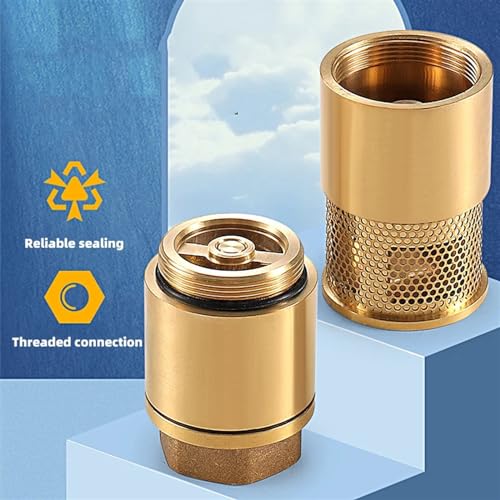 Válvula de pie DN80 de cobre antidescebado para tanques de aceite y cisternas 4