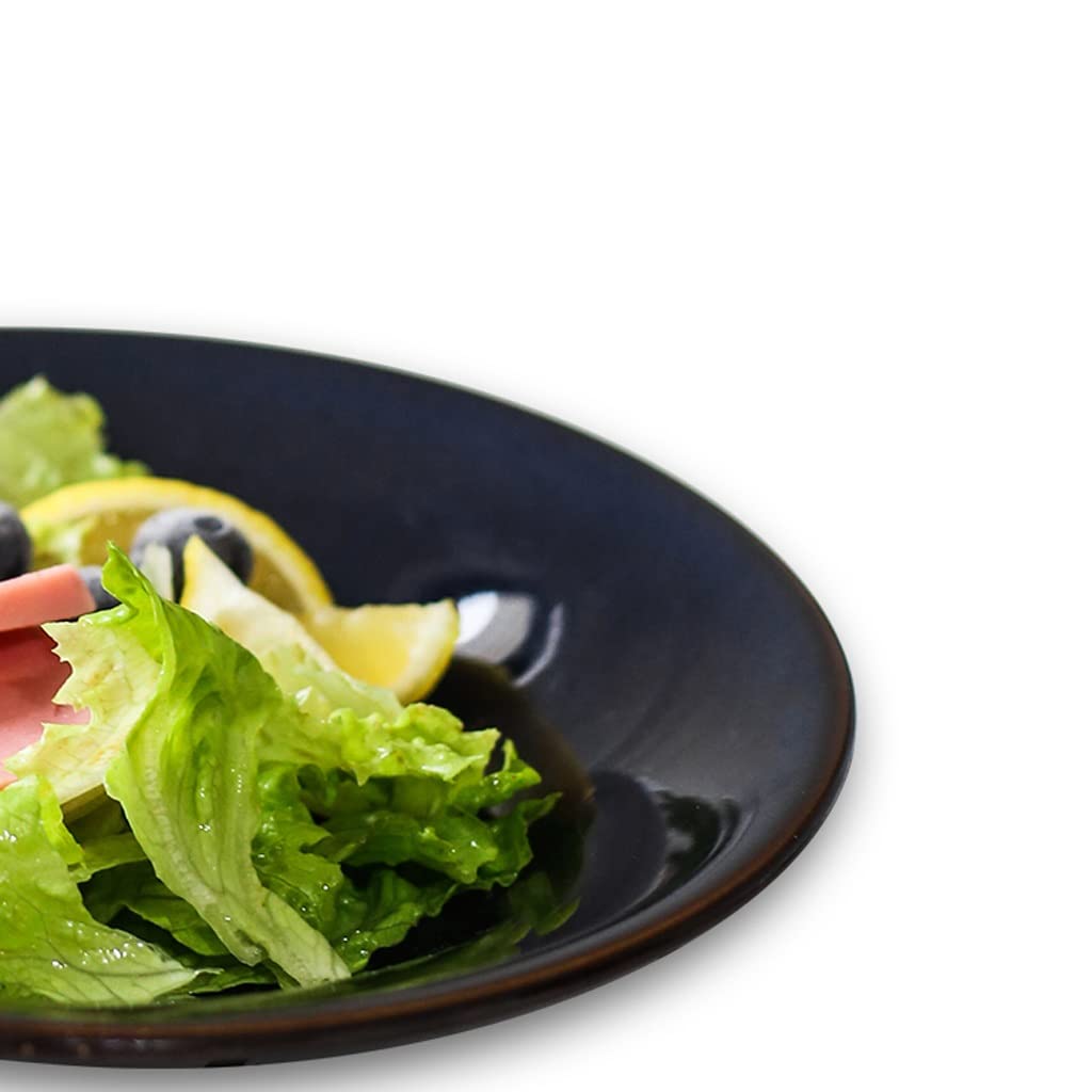 Kreatywna miska na sałatkę Nordic ceramiczna salaterka kuchnia restauracja talerz sałatkowy na owoce i warzywa strona główna okrągła miska na makaron przekąska deserowa miski do se