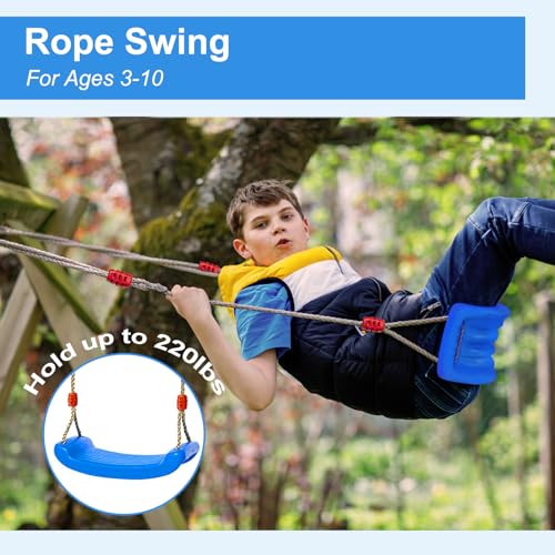 Ifoyo IFWBQQBU Tree Swing Seat, Swing Set Accessories For Kids Outdoor Play Playground Trees, Children Outdoor Plastic Swingset For Little Tikes thumb #3