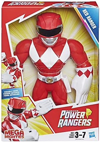 Playskool Heroes Mega Mighties Power Rangers Red Ranger 10-inch Figure
