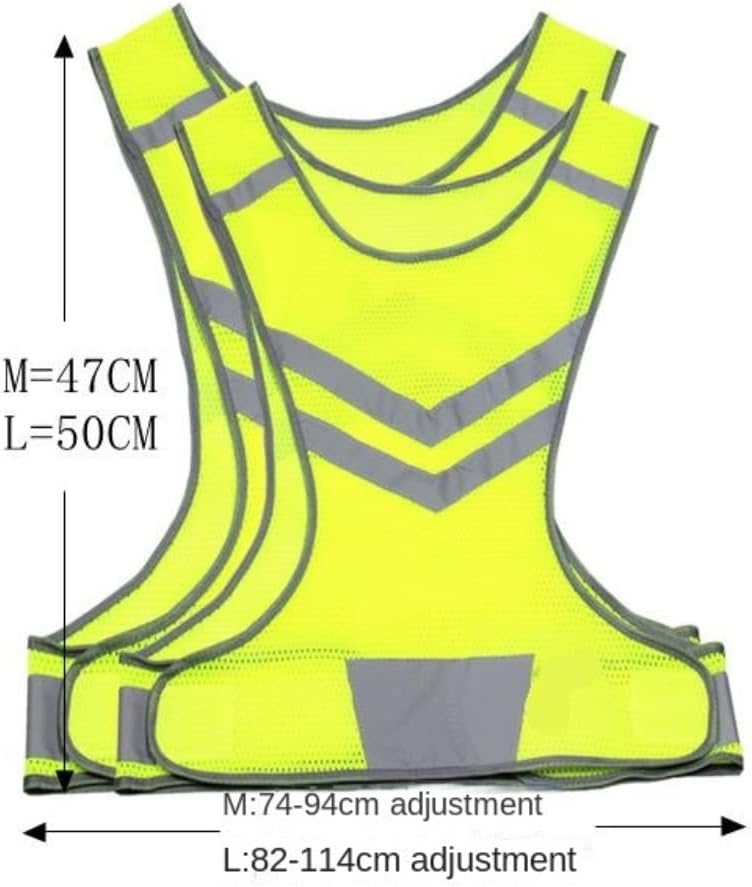 Safety Vest, High Visibility Running Gear Belt Men Women Outdoor Sports Vest Reflective Safety Vest