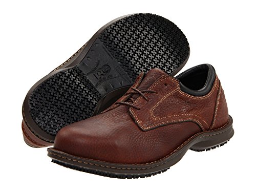 Timberland PRO Timberland PRO Men's Gladstone Oxford Alloy Safety Toe Static Dissipative Industrial Casual Work Shoe, Brown, 15 W US