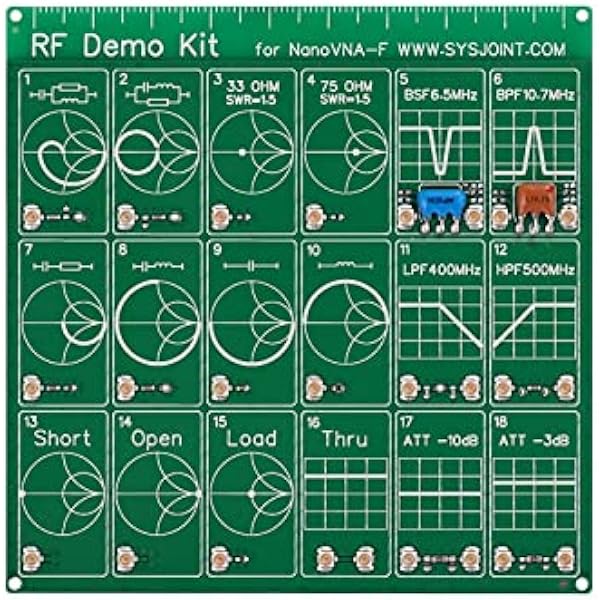 Анализатор сети профессиональный RF-комплект демонстрационный набор VNA RF-аттенюатор тестовая плата с фильтром для NAN OVNA-f антенна векторный анализатор сети