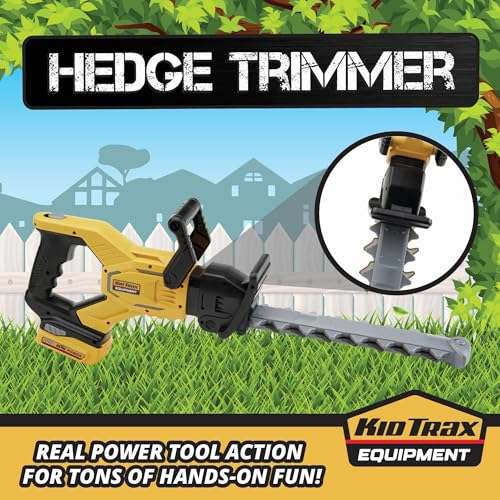 Kid Trax Hedge Trimmer Construction Toys - Outdoor Toys, Gardening Tools, Tools for Kid, Hedge Trimmer Cordless, Kids Toy, Pretend Play, Realistic Appearance & Sounds, Girl and Boy Toy Age 3+ by Kid Trax - Image 2
