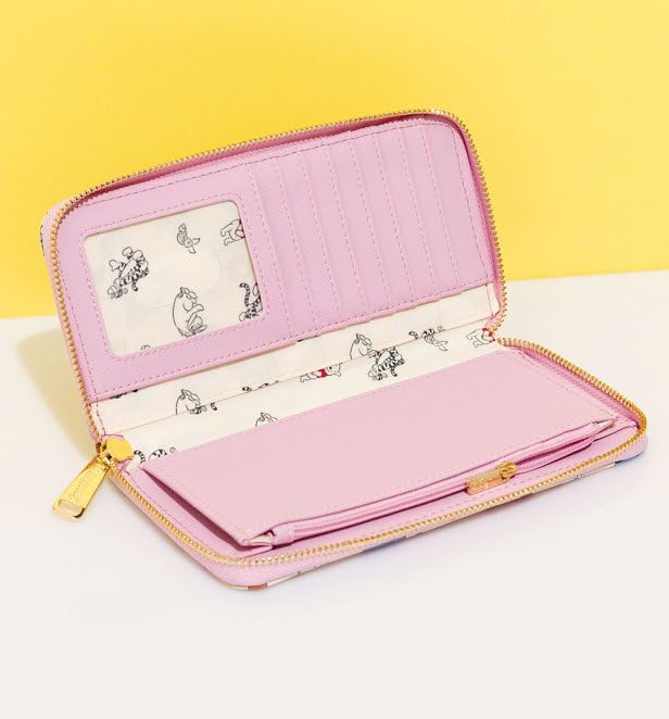 Loungefly Disney Wallet Winnie the Pooh Eeyore Friends Zip Clutch Faux-Leather4