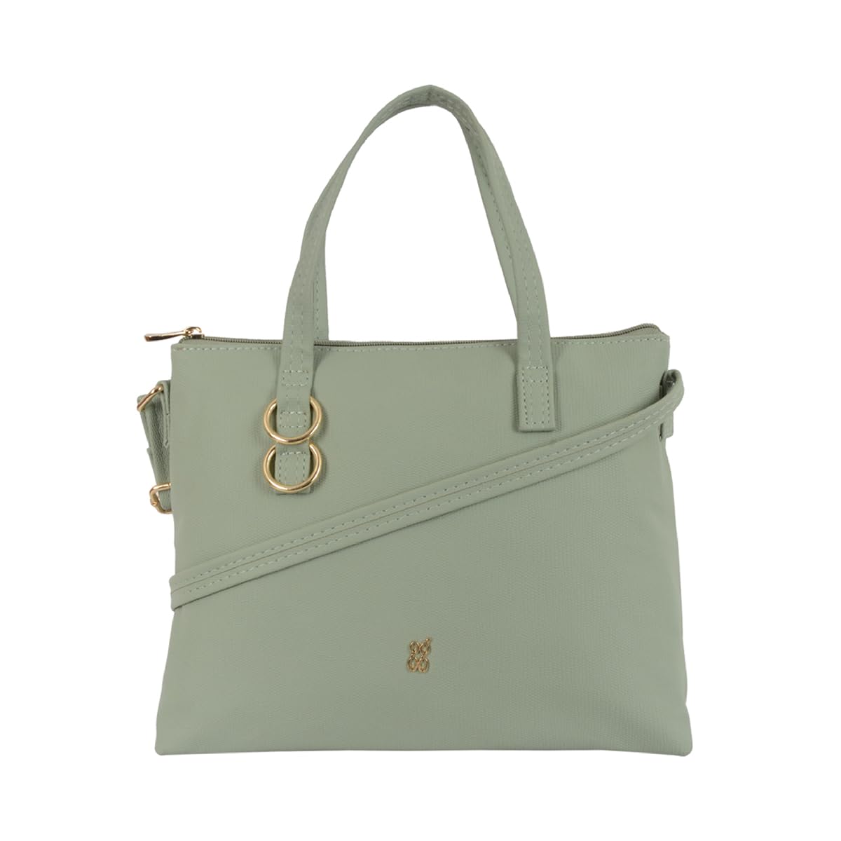 Baggit Women Green Satchel Handbag Medium Size | Ladies Stylish Casual Purse Bag (B0C8TMCCT1) Amazon Price History, Amazon Price Tracker