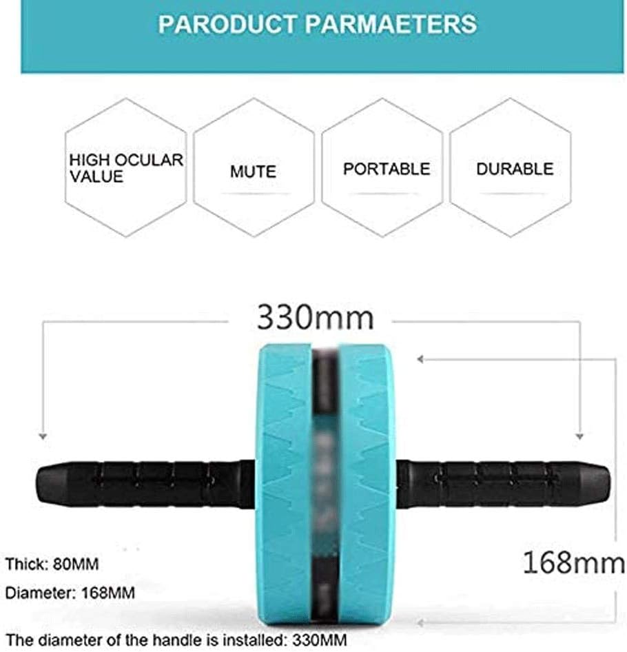 Automatic Rebound and Multiple Angles Core Workouts， Wheel for Abdominal Exercise Fitness Crunch Workout Equipment for Home Workouts