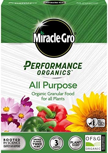 Miracle Gro Performance Organics All Purpose Granular Plant Food,...
