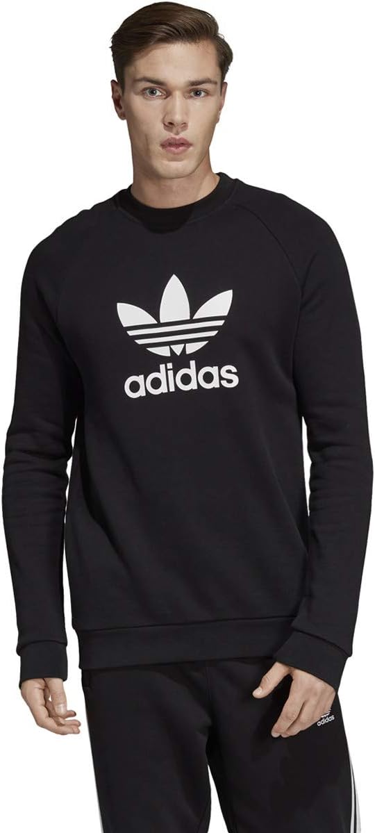 adidas Originals Men's Trefoil Warm-Up Crew Sweatshirt - Image 3