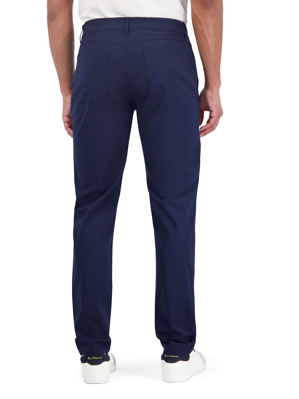 Ben Sherman Mens Performance Golf Pants – Four-Way Stretch, Quick-Dry, Wrinkle-Resistant Casual Pants, Grip Waistband