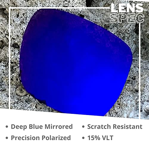 Dynamix Polarized Replacement Lenses For Oakley Flak Jacket Xlj | Easy To Install | Fit Perfectly | Deep Blue #TOP5