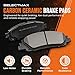 MAX Advanced Brakes, Brake Kit for 2014-2023 Jeep Cherokee w/Dual Piston Front Calipers | Carbon Ceramic Brake Pads and Rotors Front and Rear | OE Replacement Brake Pads and Rotors