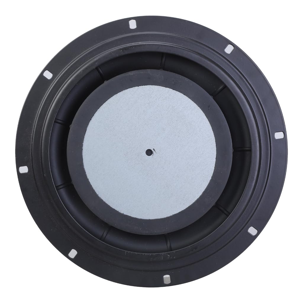 Elnwnnkc Subwoofer Diaphragm Loudspeaker Woofer Radiator Enhances Bass Rubber and Iron Horn Accessory