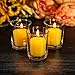 Richland Votive Candles Yellow Unscented 10 Hour Burn Set of 72