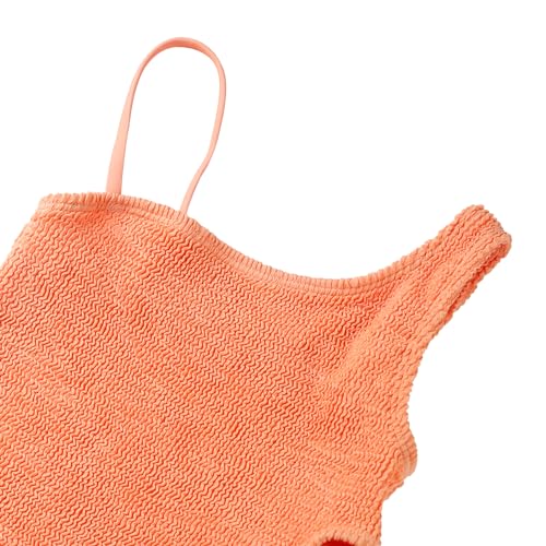 LIZENS Girls One-Piece Swimwear Adjustable Bathing Suit for Girls Swimsuit Size 4-162