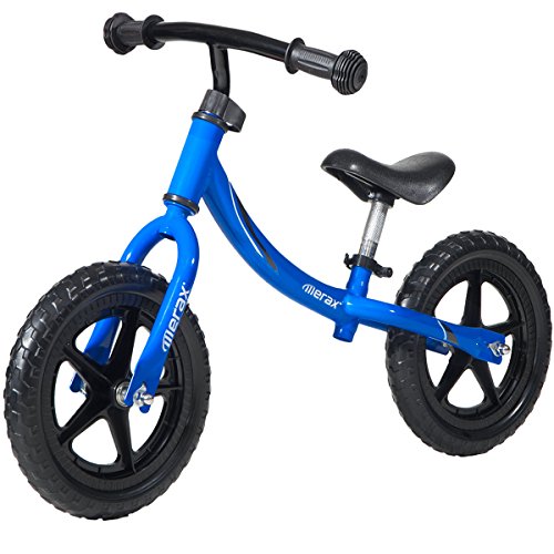 Merax Kids' Balance Bike, Toddler Training Bicycle for Boys & Girls,Adjustable Handlebar