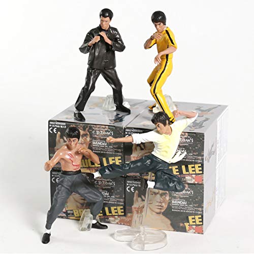 Bruce Lee Action Figures Collection Toys For 4Pcs #TOP6