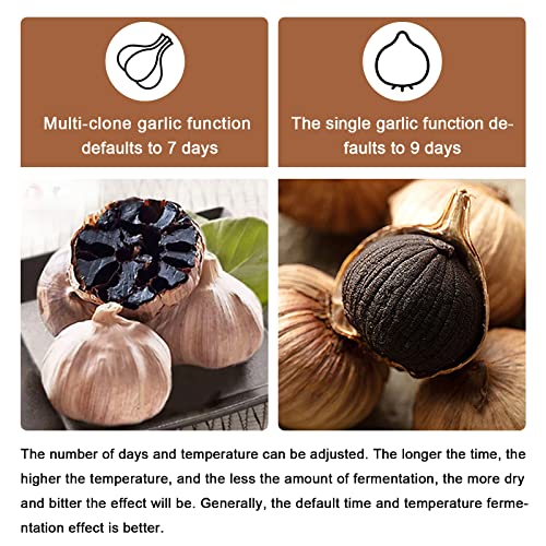 Black Garlic Fermenter Automatic Intelligent Ferment Box 6L 7-Day Rapid Fermentation Black Garlic Sweet Rice Wine Maker Natto Maker Yogurt Pot (110V) #TOP6