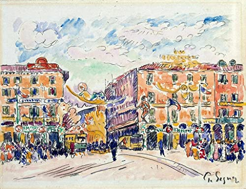 Impression toile Paul Signac decoration murale de qualite superieure