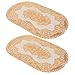 Podkładka pod kubek, akcesoria kuchenne Podkładka na stół 2 szt. Unikalna, pusta podkładka owalna do kuchni rodzinnych(Wzór owalny 02)
