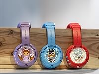 Vista 4 de All-New Made for Tienda BuddyPhones PlayTime Volume Limiting Bluetooth Kids Headphones Age 3-7