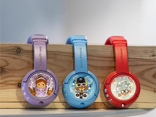 Miniatura 4 de All-New Made for Tienda BuddyPhones PlayTime Volume Limiting Bluetooth Kids Headphones Age 3-7