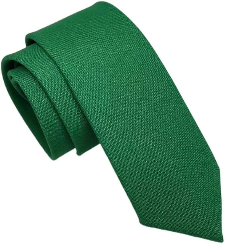 Gravatas Verde Bandeira Semi Slim Adulto Eventos