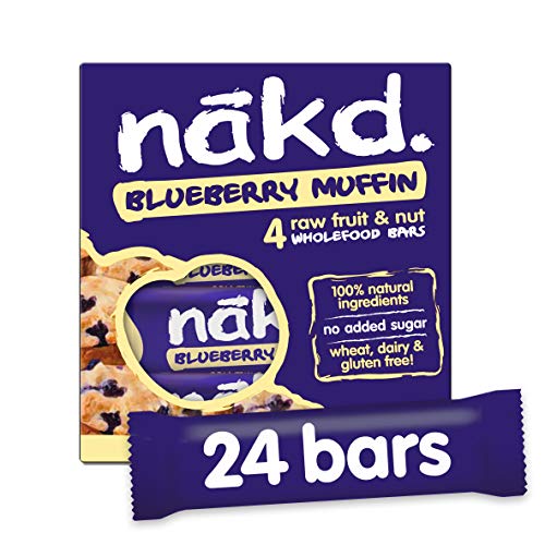 Nakd barres aux fruits et noix 24 x 35g (Blueberry Muffin)