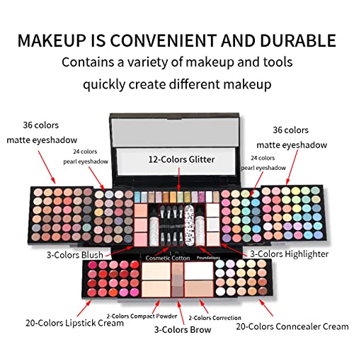 All-in-one Makeup Set Gift, Make-Up Sets, Makeup Kit for Women Make up Set for Traveling Long Lasting - Image 2