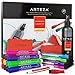 Produktbild Arteza Whiteboard-Reinigungsset, 24 farbige Whiteboard Marker, 12 magnetische und 12 Keilspitzen-Marker, 2 Magnetschwämme und 237 ml Reiniger Spray, für Whiteboards, Tafeln und Glasmagnettafeln