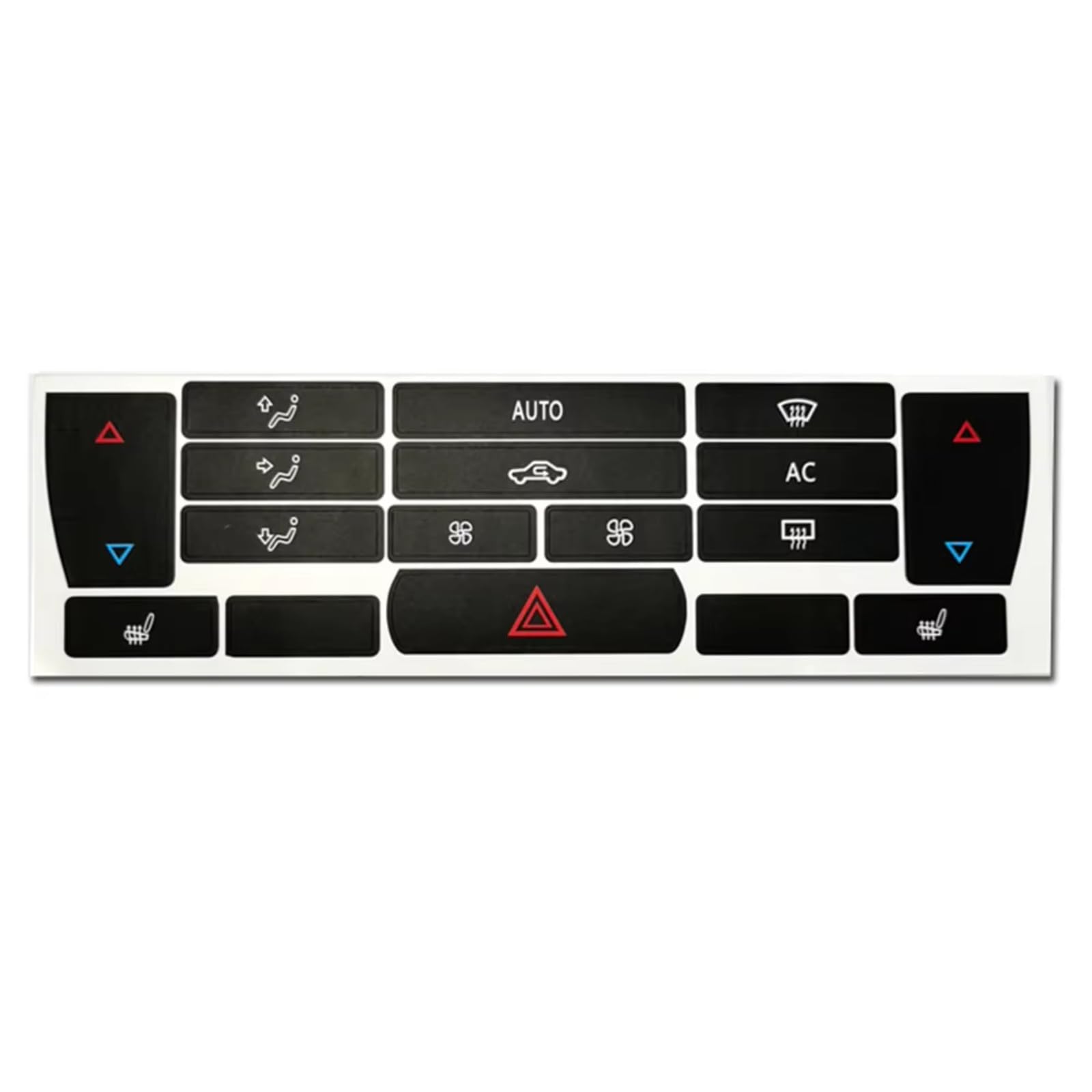 Modification Interior Compatible with SAAB 9-3 2003 2004 2005 2006 2007 Air Condition Interior Accessories Car AC Climate Control Button Repair Stickers Accessories
