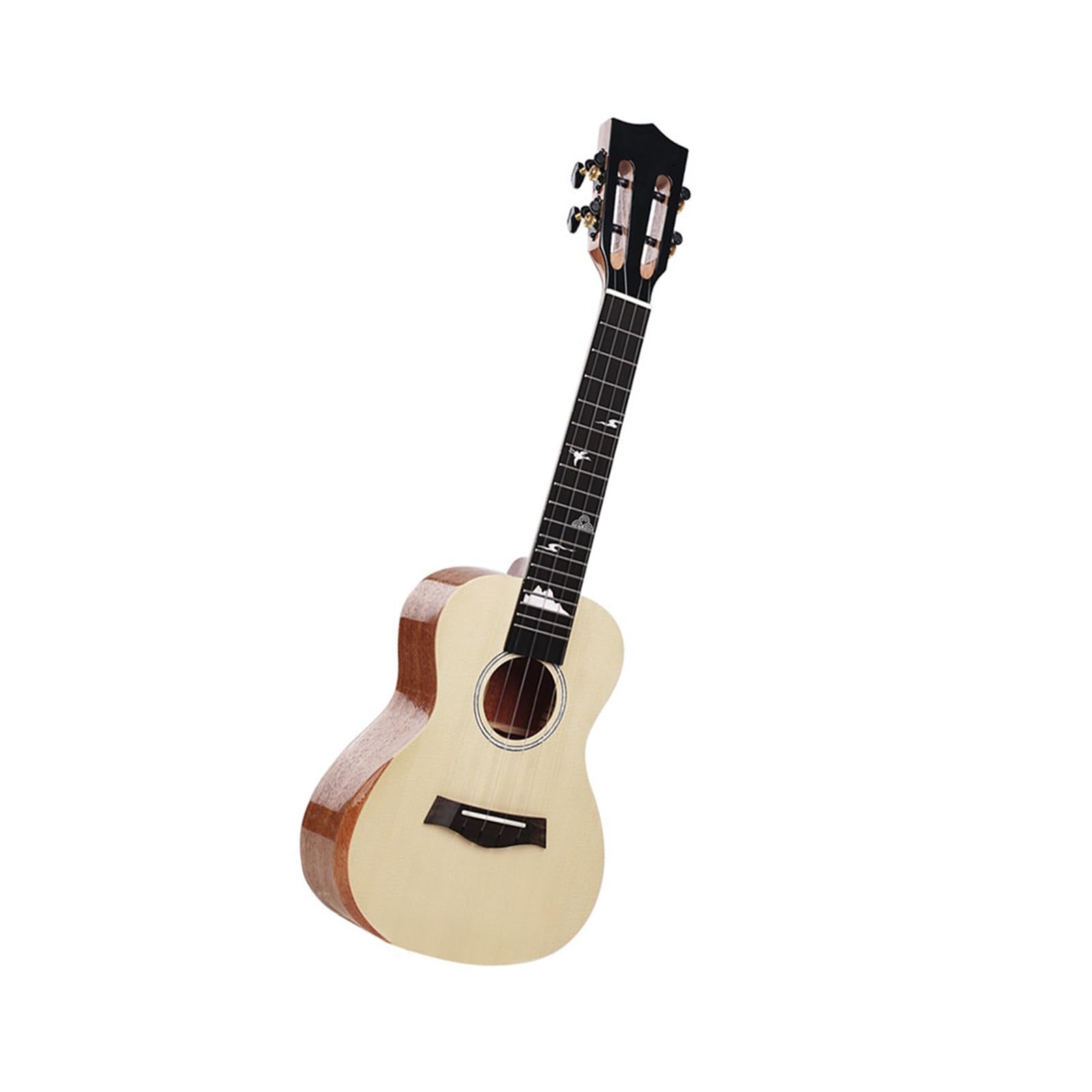 Ukulele Z Blatem Ze Świerku I Mahoniu Z Litego Drewna Przyjazne Dla Początkujących 26 Cali Ukulele Dla Dorosłych