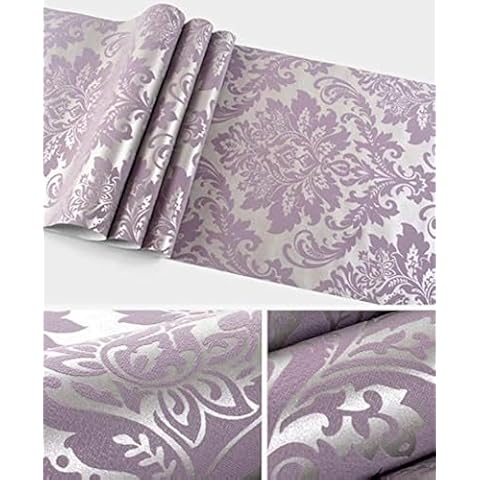 Prior.choice 3D Elegant Damask Wallpaper Roll Cover