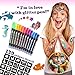 Glitter Tattoos for kids, Temporary Glitter Tattoo Markers for Skin, Glitter tattoo kit, Temporary Tattoos, face glitter, party bag fillers, girls birthday present, face glitter festival, face paint