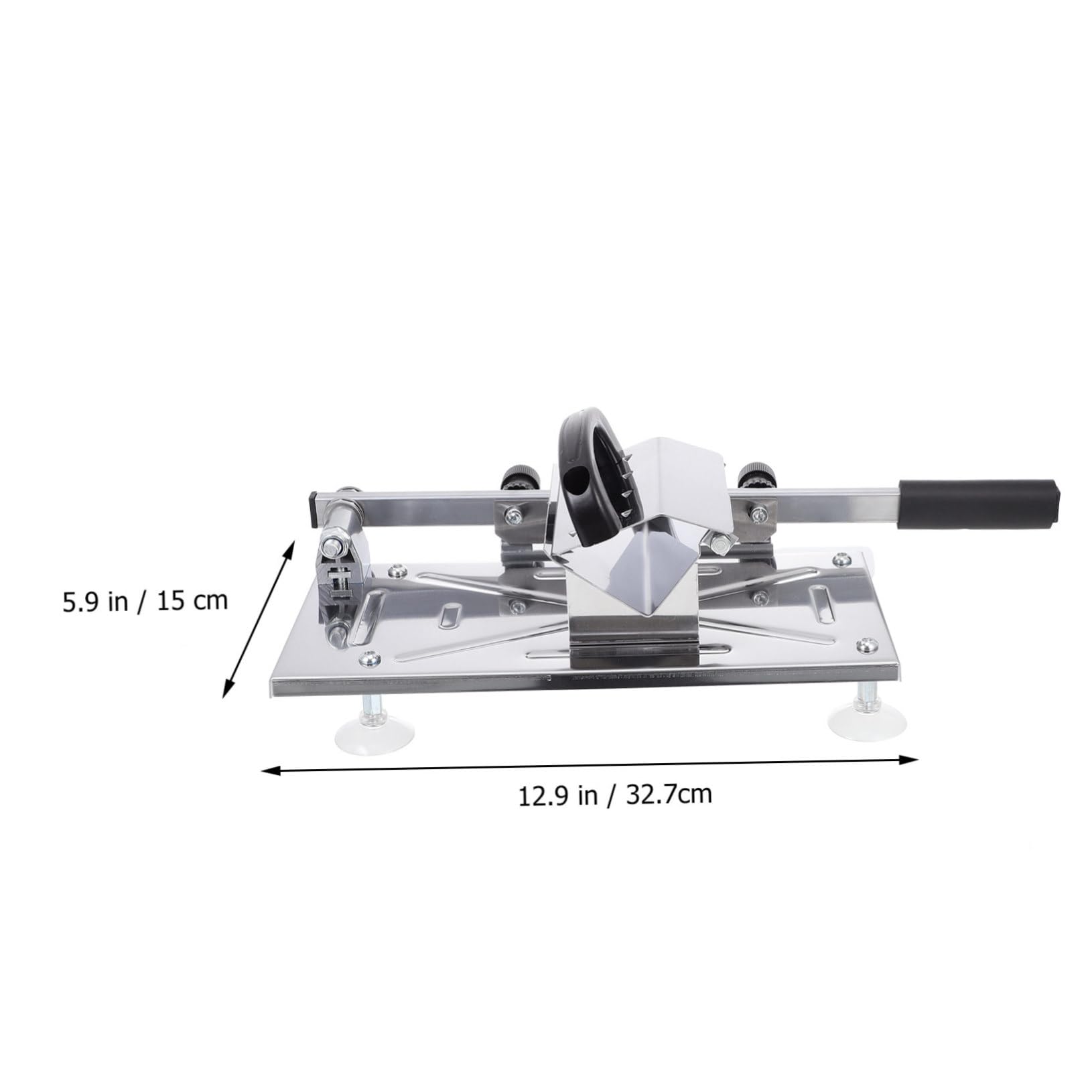 MOLUCKFU Stainless Steel Meat Slicer for Home Small Commercial Food Chopper Vegetable Beef Slicer