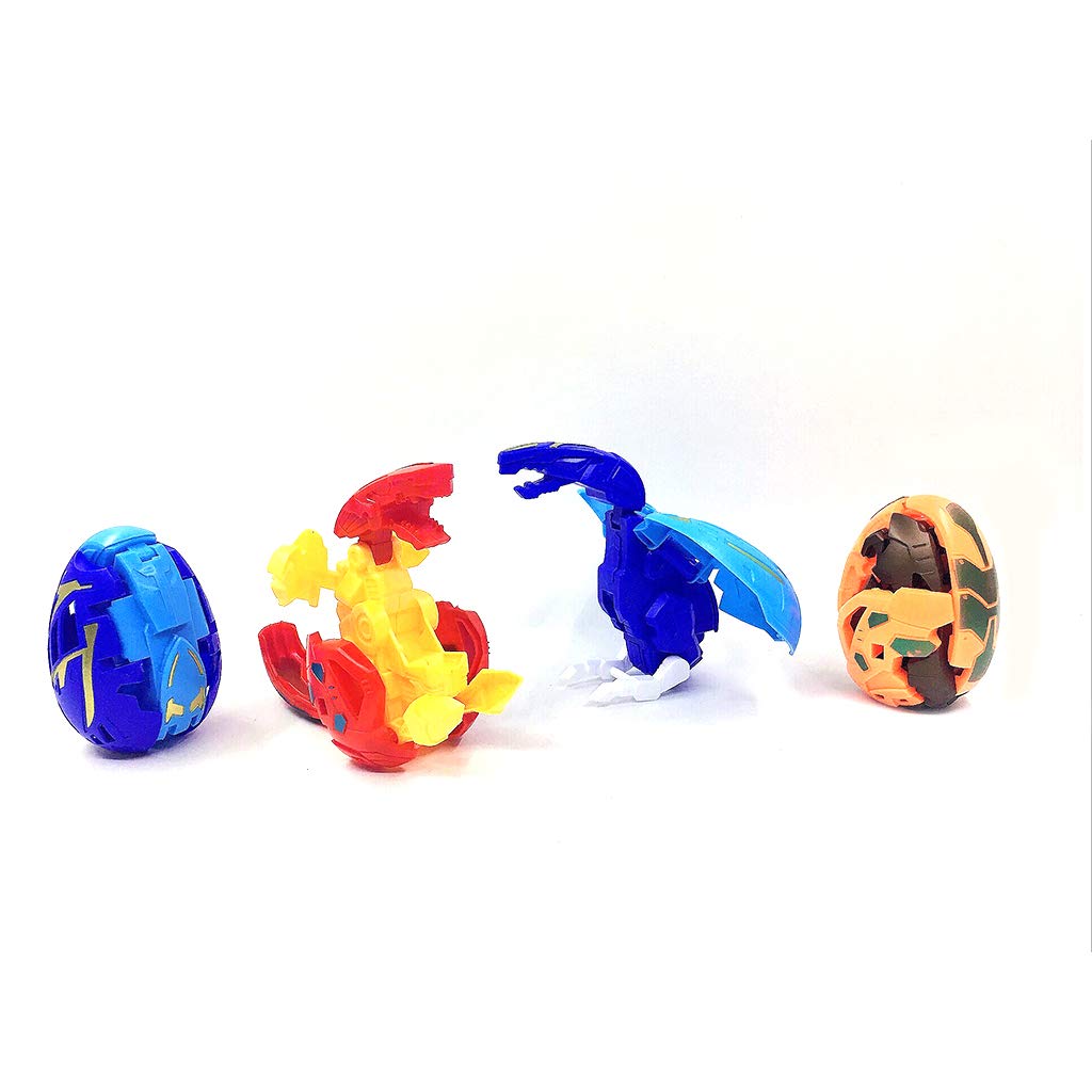 ロボット たまごから変身 Amazon.co.jp: miucatch 恐竜の卵変形ロボット玩具自動変換子供教育