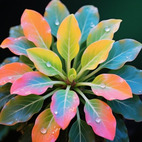 Hostas- Garden Stakes Funkien mehrjährig winterhart-Perfekt für Grenzen- stilvolle Meisterwerke,Streik,Premium-4Glühbirnen