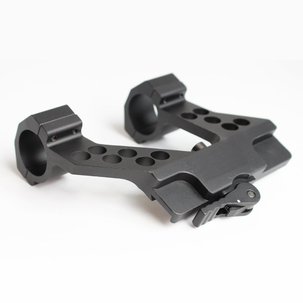 NOGA Attacco rapido per Caccia al tiro Laterale AK con Anello Integrale da 1 Pollice 25mm / 30mm per AK47 Nero