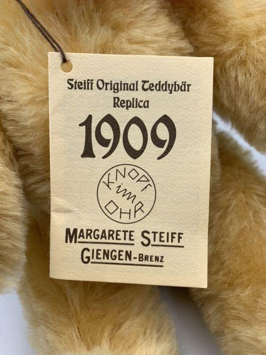 Amazon.co.jp: シュタイフ テディベア 1909年 限定レプリカ テディベア 