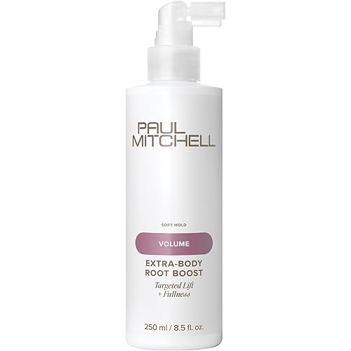 Paul Mitchell Extra-Body Root Boost Volumizing Spray, Targeted Lift, Adds Fullness, For Fine Hair