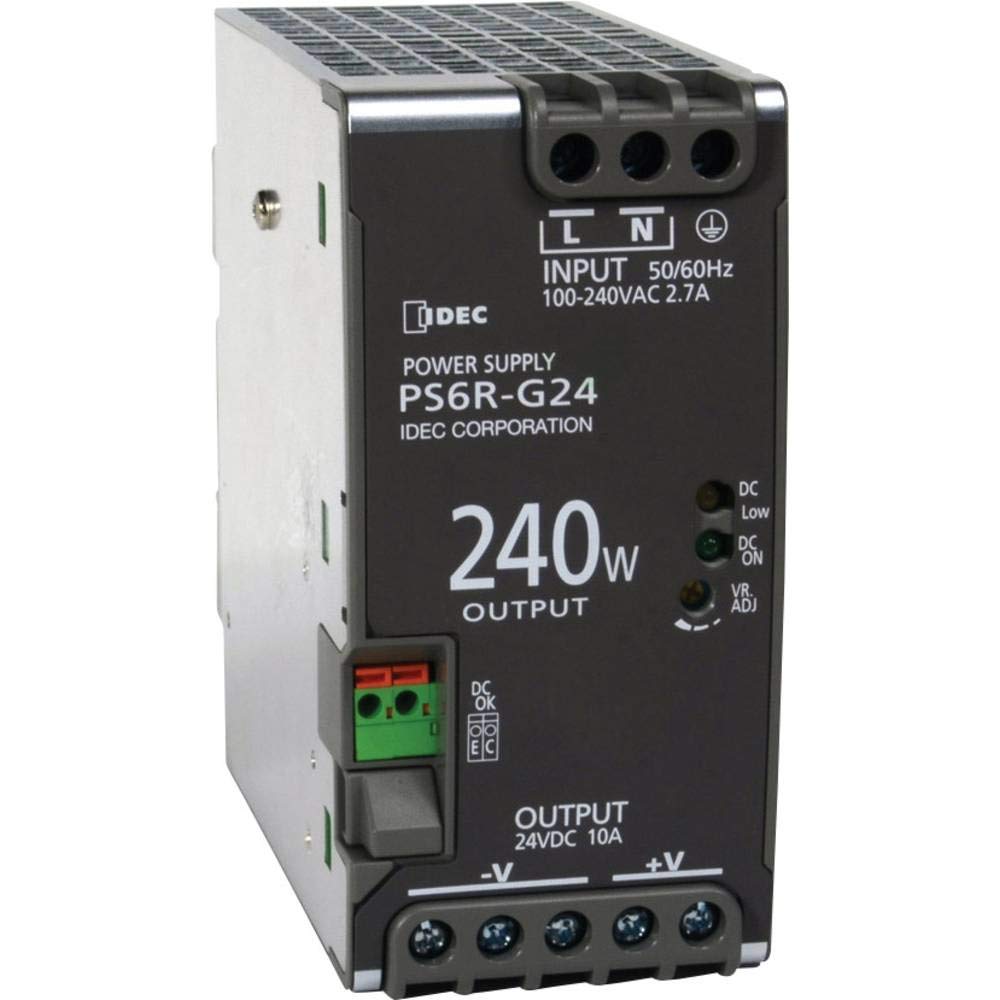 IDEC PS6R-G24 AC-DC CONV, 1 O/P, 240W, 10A, 24V