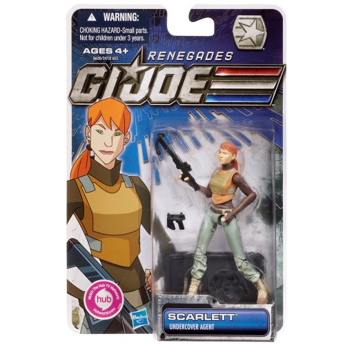 GI Joe Renegades 3.75 inch Scarlett - Undercover Agent Action Figure