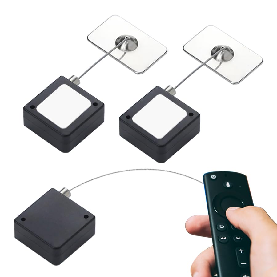 3 Gen Remote Rescue tv Remote Leash TV Retractable Remote Control Tether Remote Rescuer Never Lose tv Remote Again 2Pcs